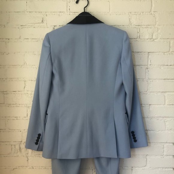 RACIL JAMES WOOL SATIN SUIT - Picture 10 of 12